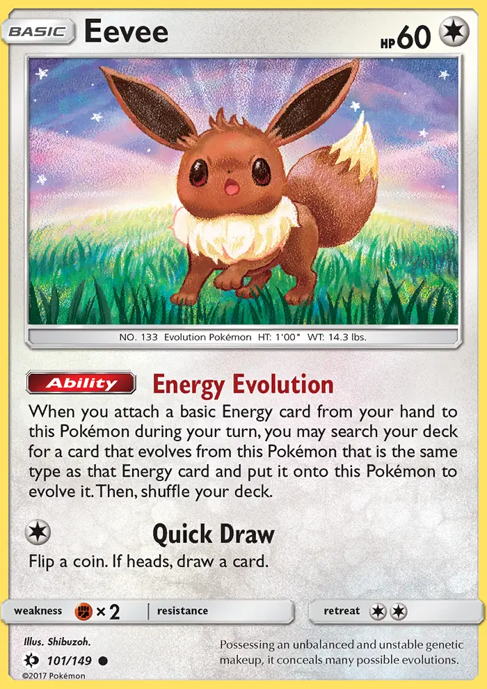 Eevee (#101) — SM 101