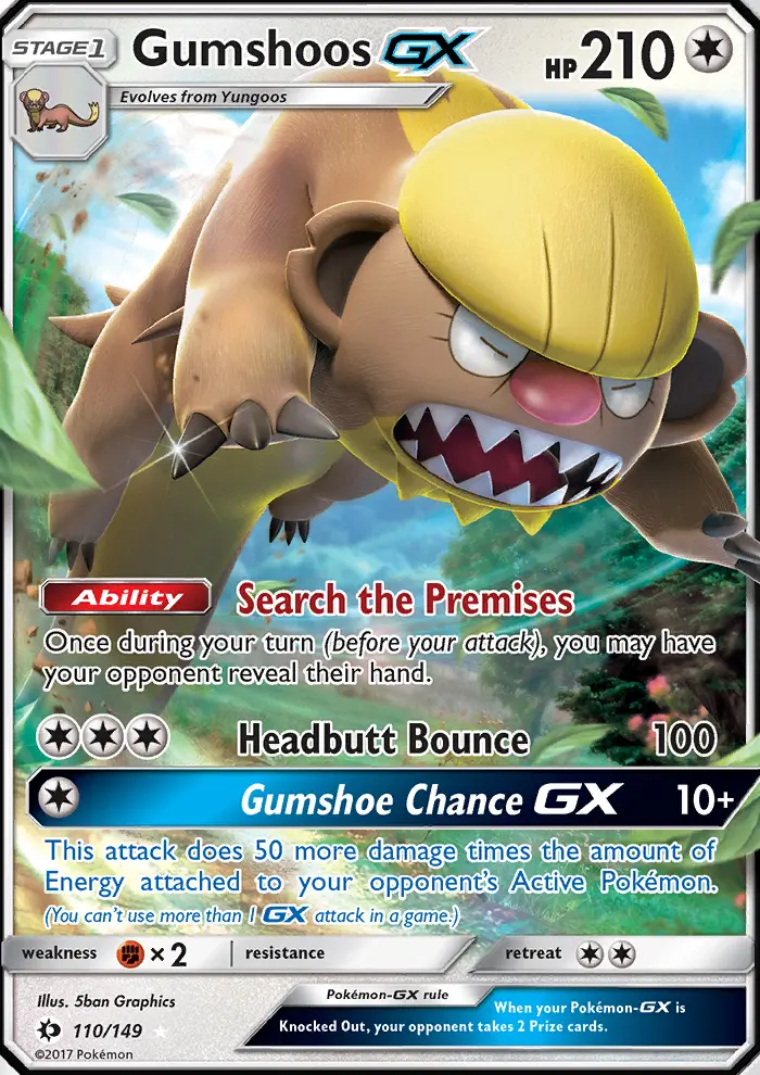Gumshoos GX (#110) — SM 110