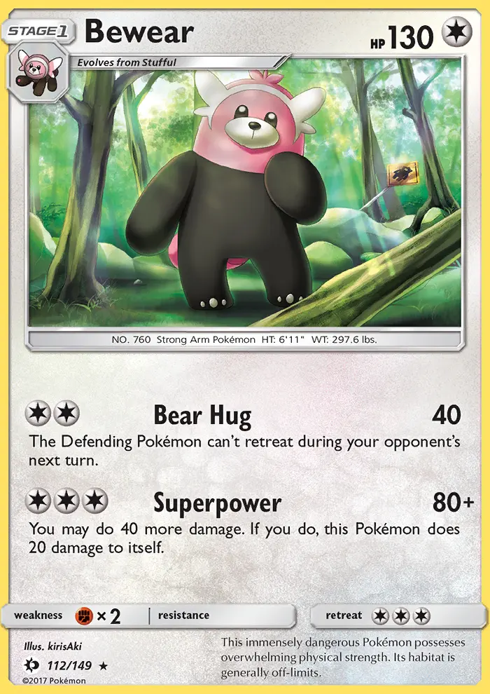 Bewear (#112) — SM 112