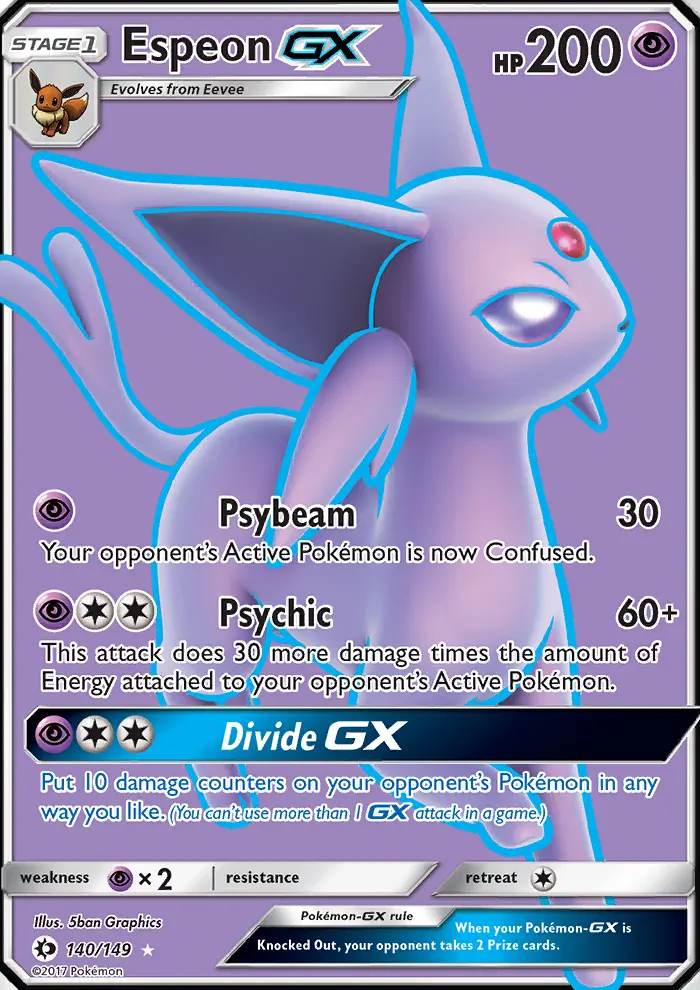Espeon GX (#140) — SM 140