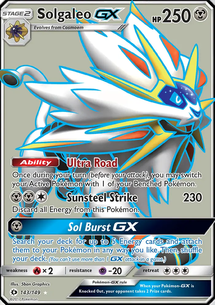 Solgaleo GX (#143) — SM 143