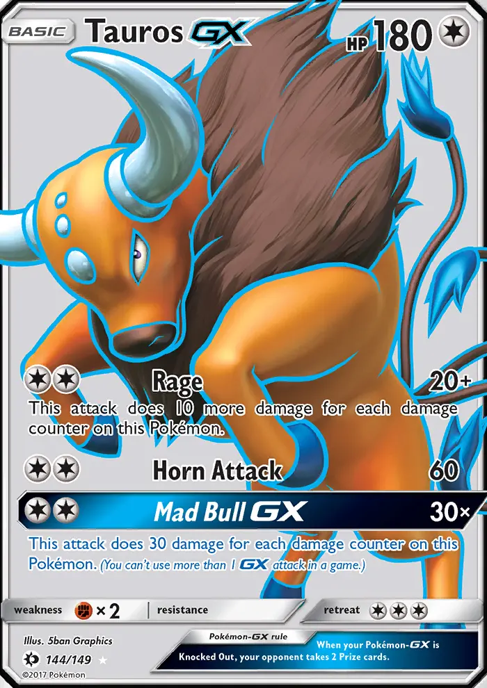 Tauros GX (#144) — SM 144