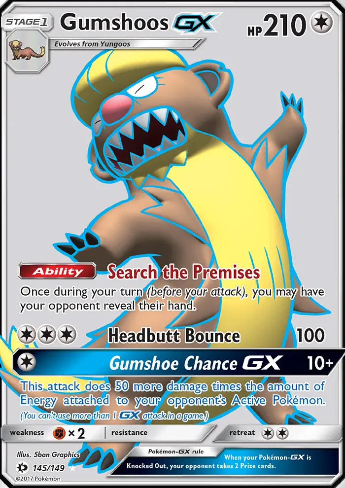Gumshoos GX (#145) — SM 145