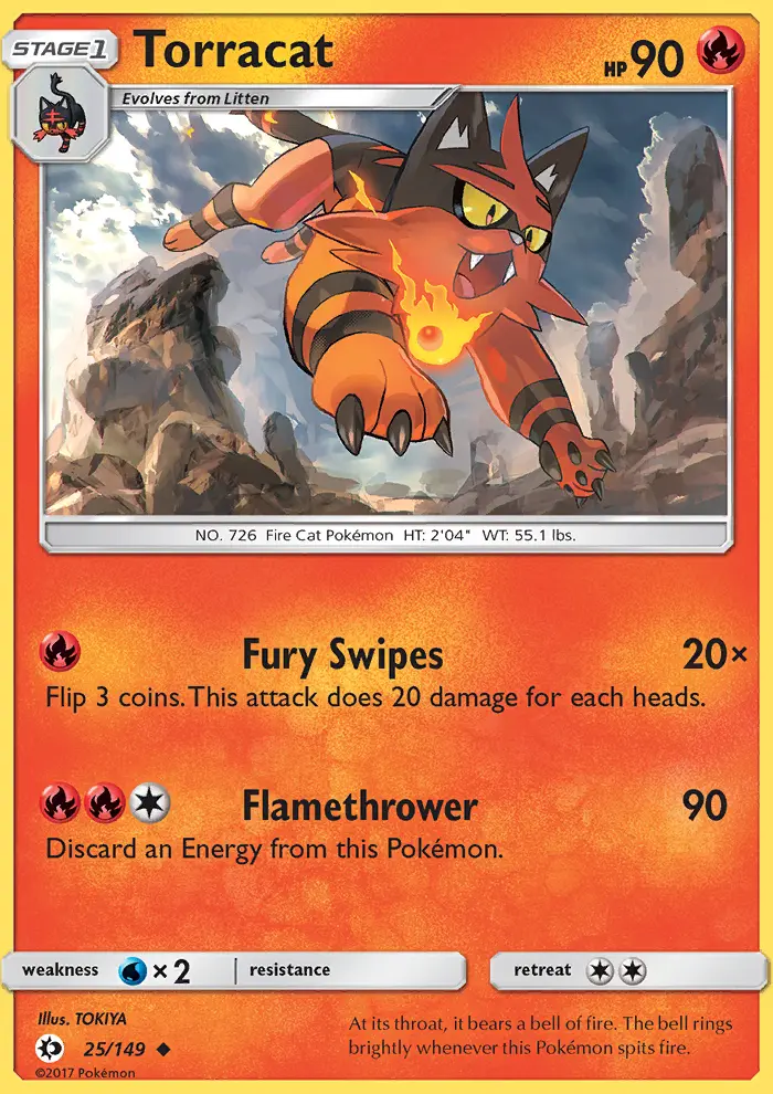 Torracat (#25) — SM 025