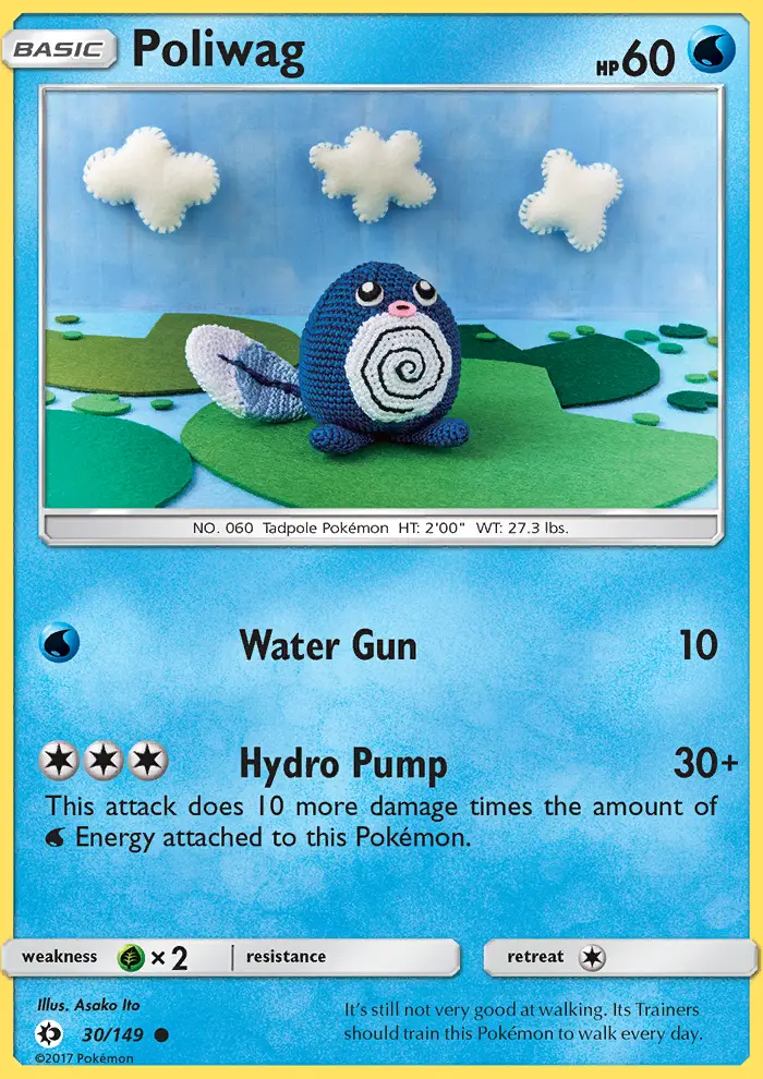 Poliwag (#30) — SM 030
