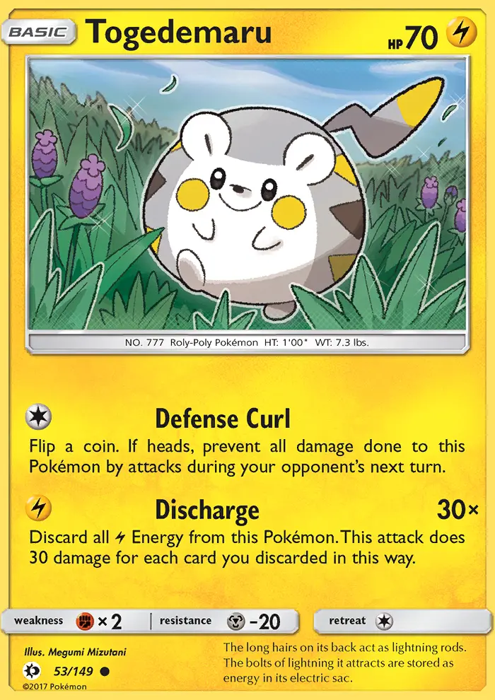 Togedemaru (#53) — SM 053