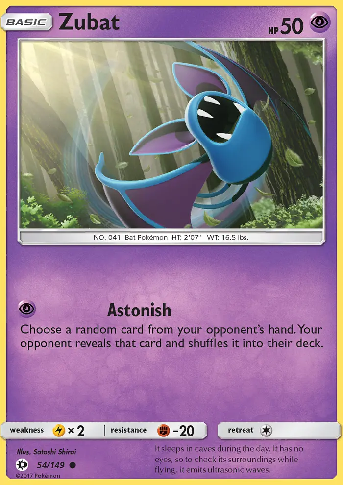 Zubat (#54) — SM 054