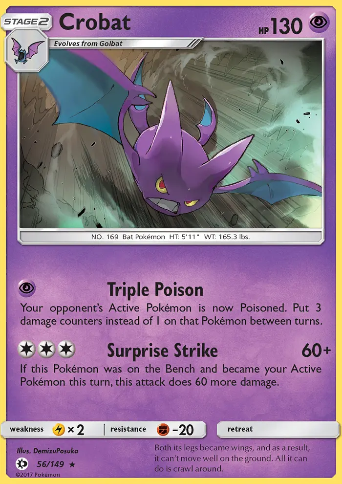 Crobat (#56) — SM 056