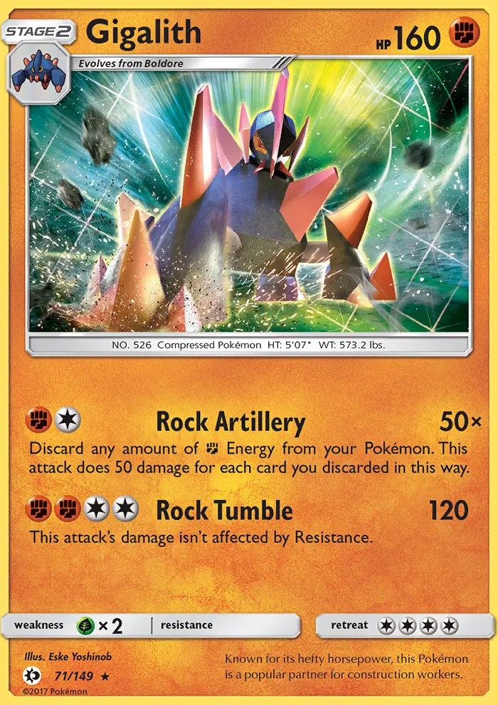 Gigalith (#71) — SM 071