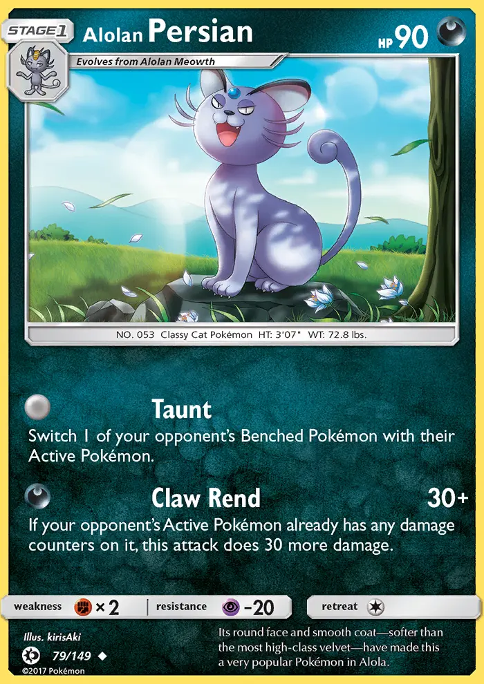 Alolan Persian (#79) — SM 079