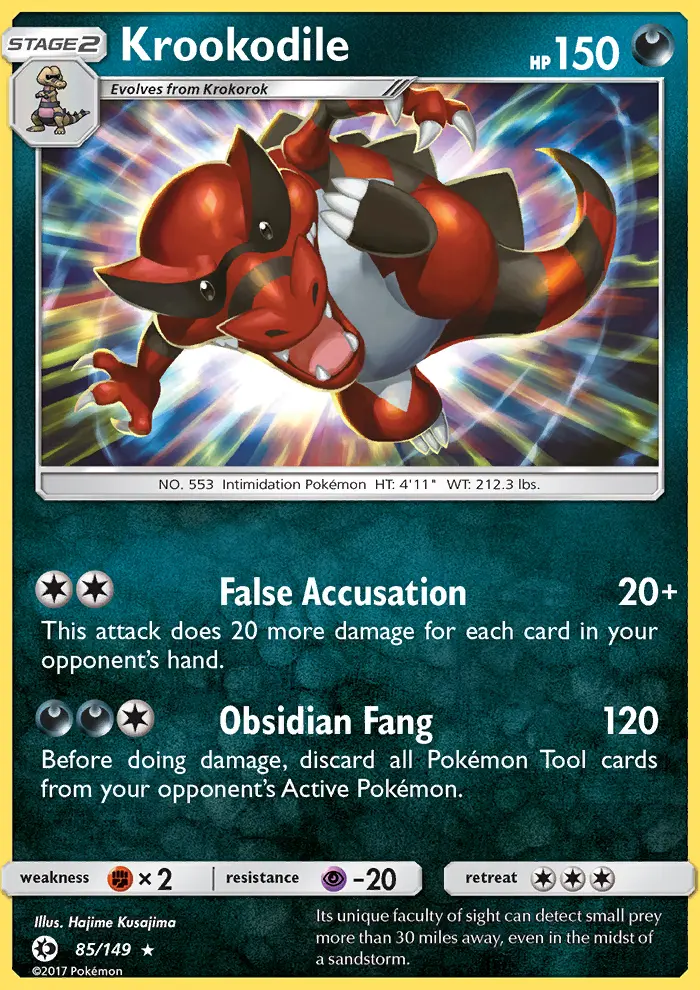 Krookodile (#85) — SM 085