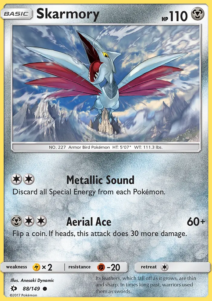 Skarmory (#88) — SM 088