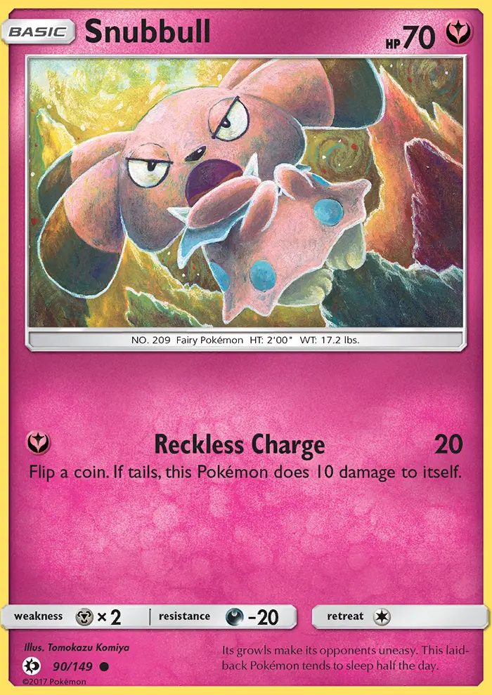 Snubbull (#90) — SM 090