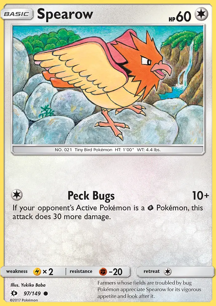 Spearow (#97) — SM 097