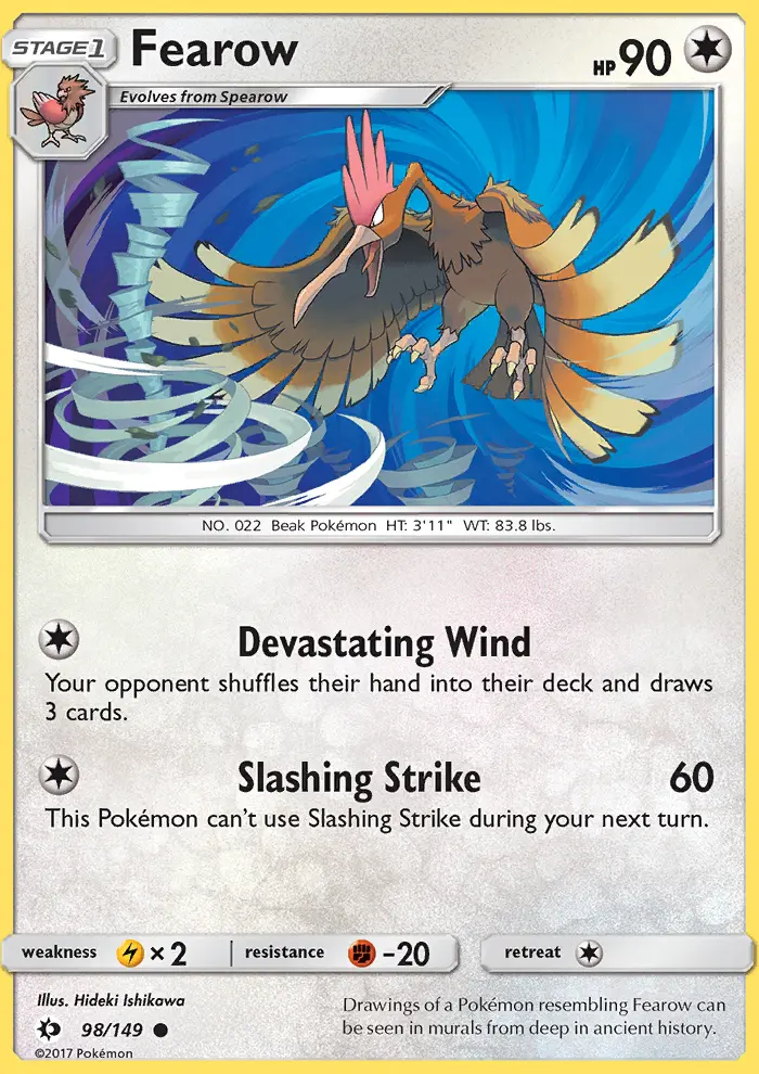 Fearow (#98) — SM 098