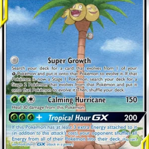 Rowlet & Alolan Exeggutor GX (#215) — UNM 215