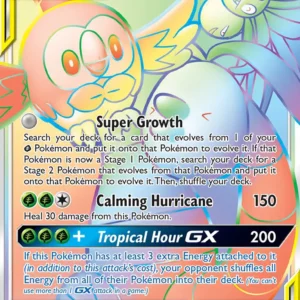 Rowlet & Alolan Exeggutor GX (#237) — UNM 237