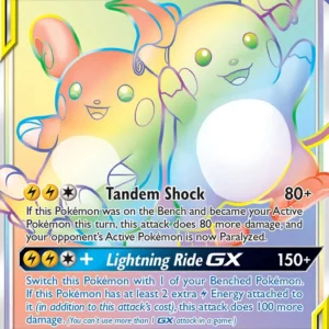 Raichu & Alolan Raichu GX (#241) — UNM 241