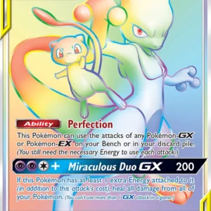Mewtwo & Mew GX (#242) — UNM 242