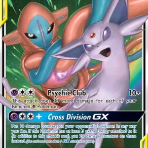 Espeon & Deoxys GX (#72) — UNM 072