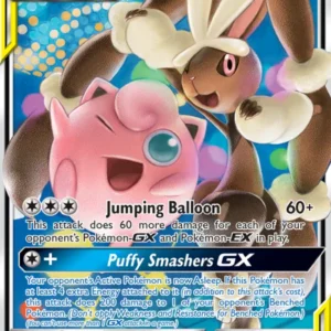 Mega Lopunny & Jigglypuff GX (#165) — CEC 165