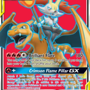 Charizard & Braixen GX (#212) — CEC 212