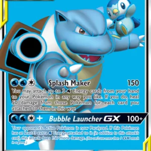 Blastoise & Piplup GX (#214) — CEC 214