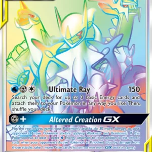 Arceus & Dialga & Palkia GX (#258) — CEC 258
