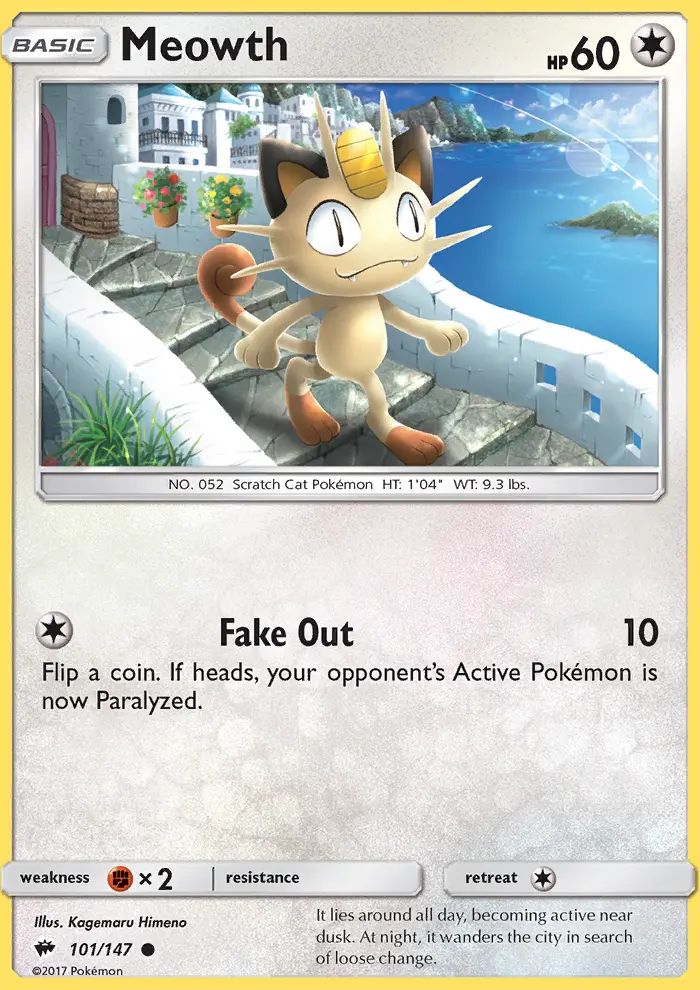 Meowth (#101) — BUS 101
