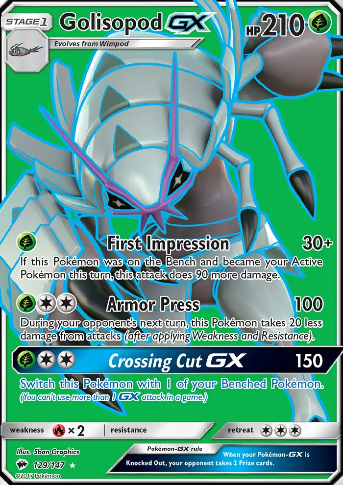 Golisopod GX (#129) — BUS 129