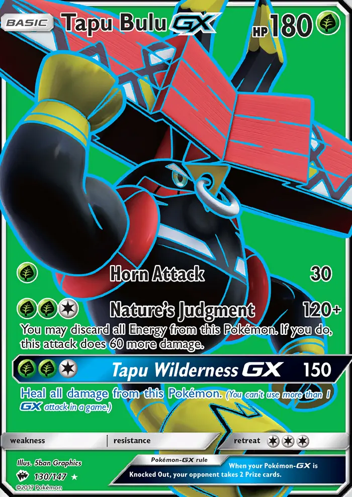 Tapu Bulu GX (#130) — BUS 130