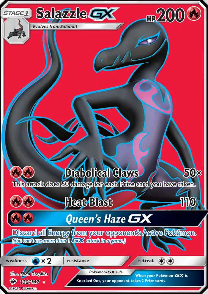 Salazzle GX (#132) — BUS 132