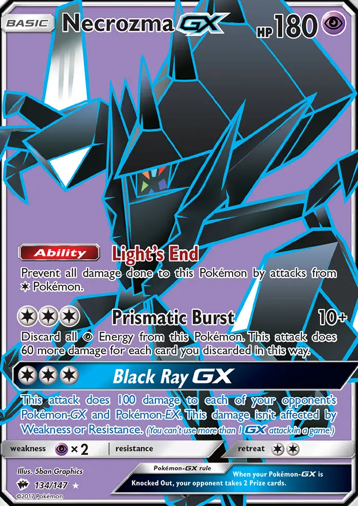 Necrozma GX (#134) — BUS 134