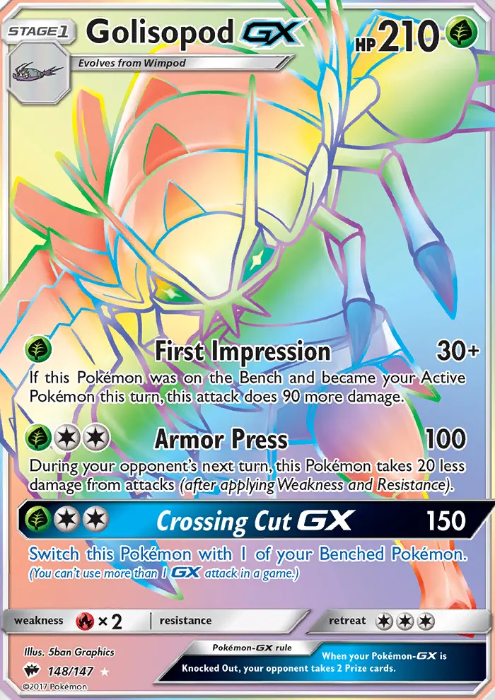 Golisopod GX (#148) — BUS 148
