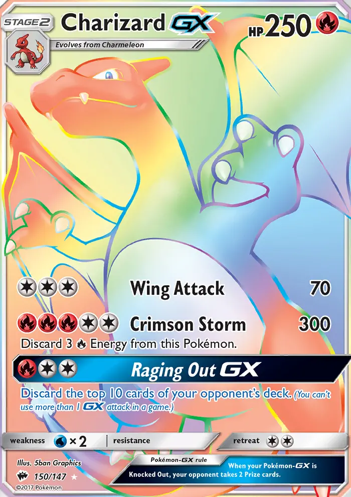 Charizard GX (#150) — BUS 150