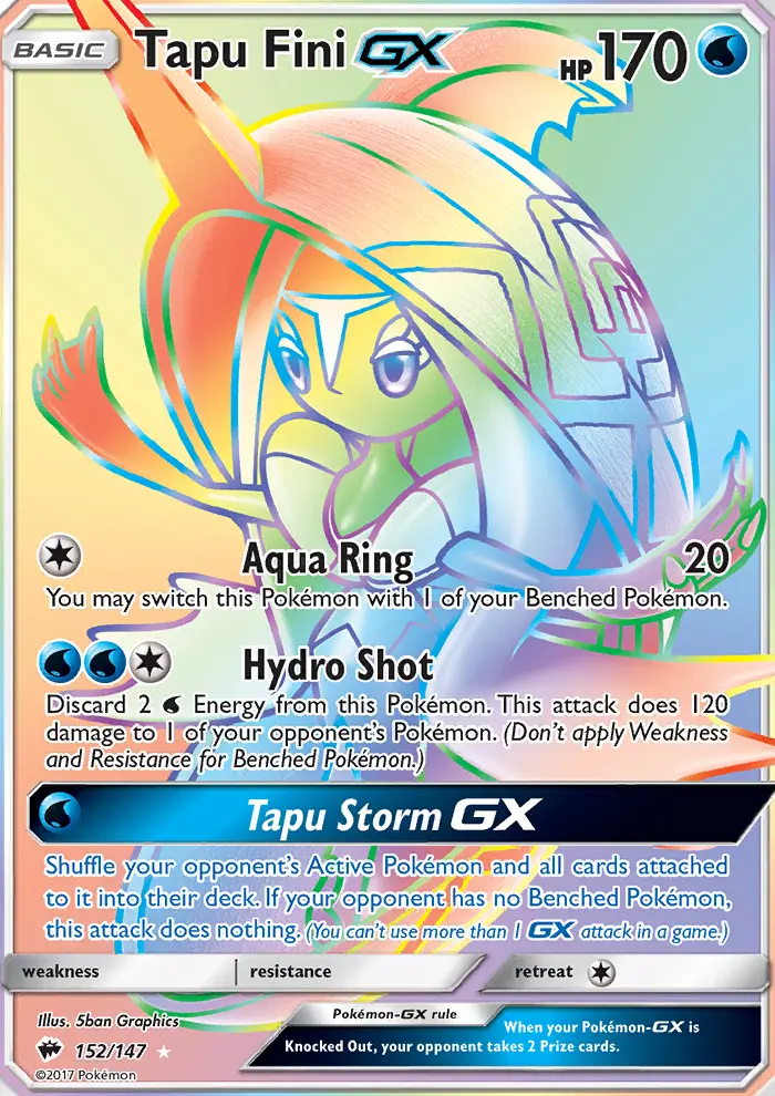 Tapu Fini GX (#152) — BUS 152
