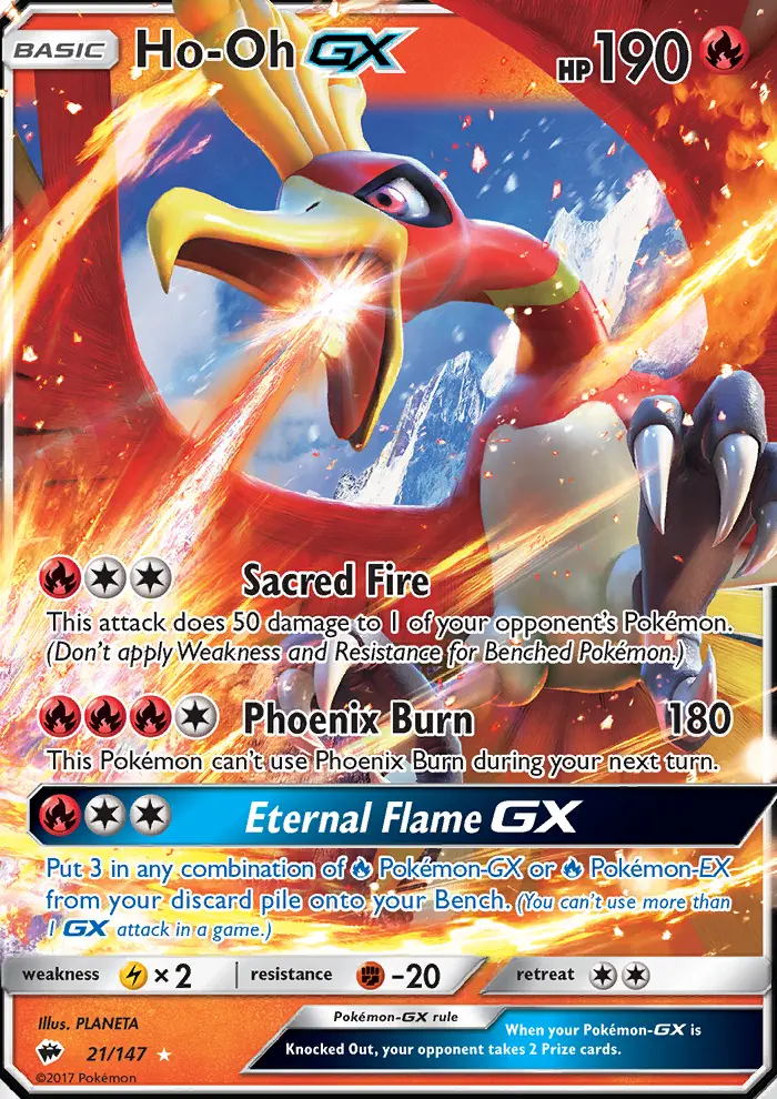 Ho-Oh GX (#21) — BUS 021