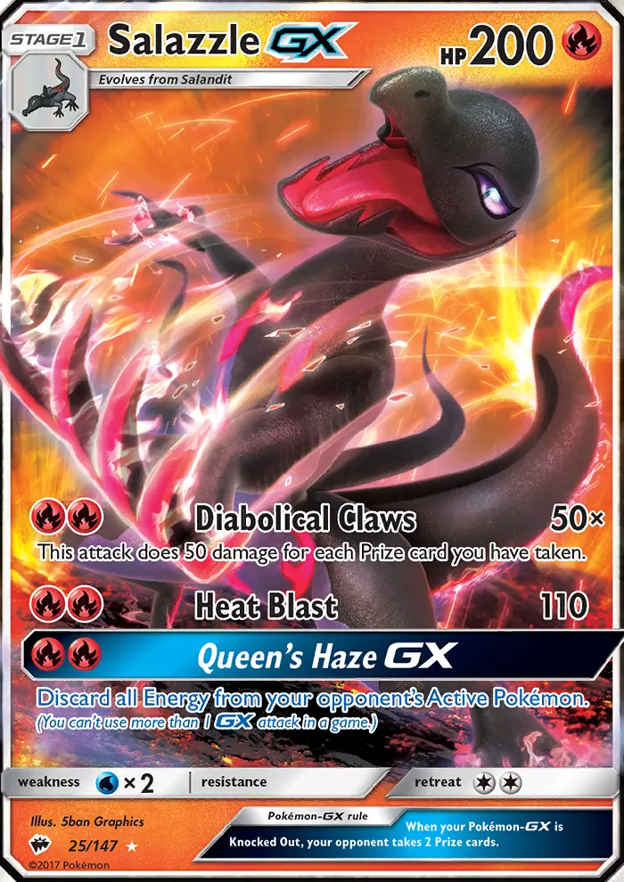 Salazzle GX (#25) — BUS 025