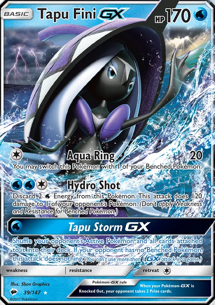 Tapu Fini GX (#39) — BUS 039