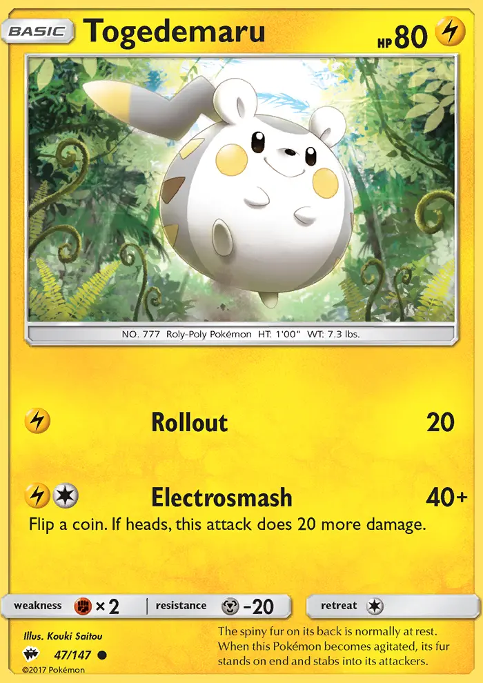 Togedemaru (#47) — BUS 047