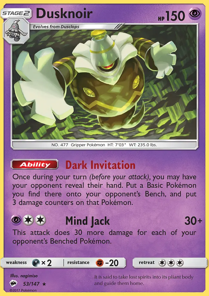 Dusknoir (#53) — BUS 053