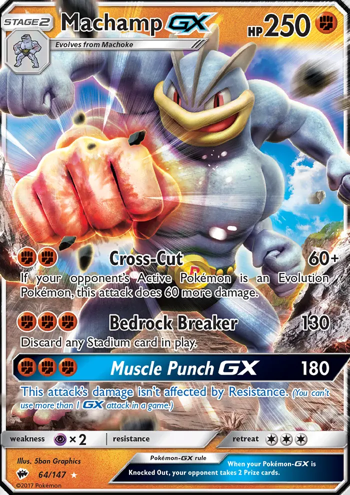 Machamp GX (#64) — BUS 064