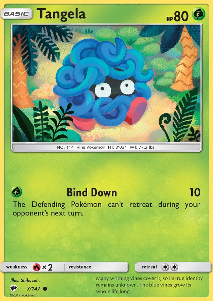 Tangela (#7) — BUS 007