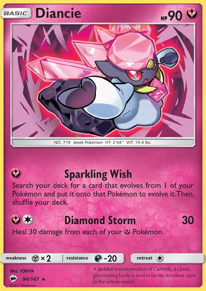Diancie (#94) — BUS 094