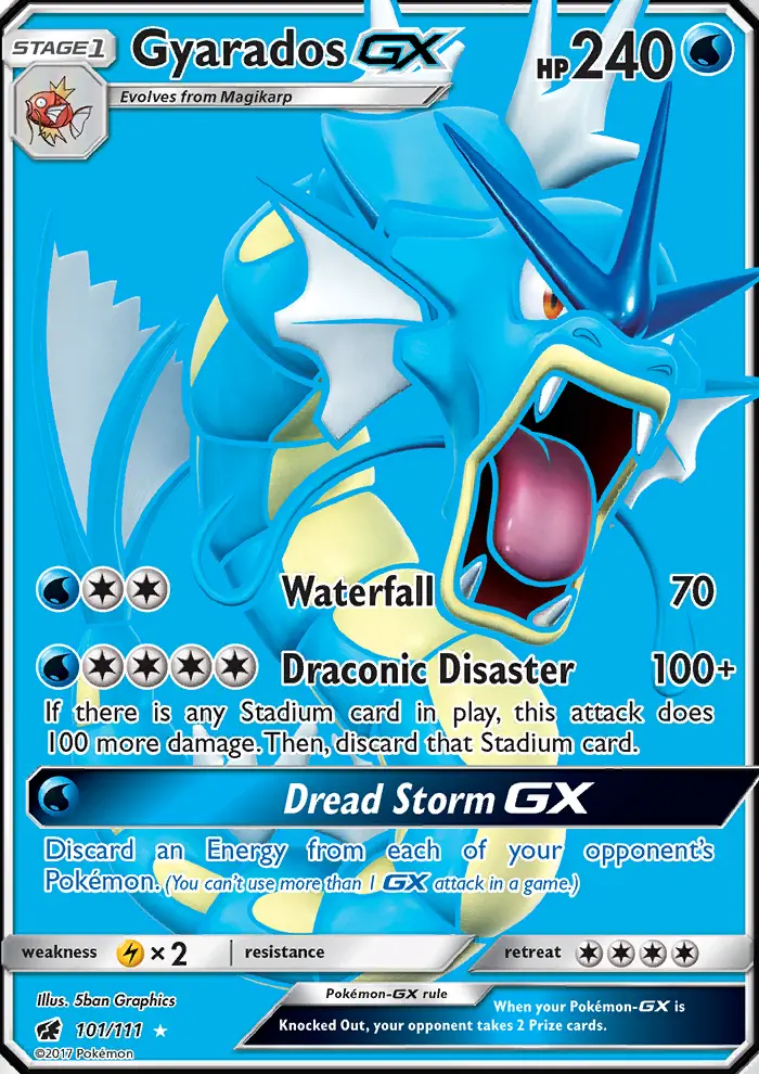 Gyarados GX (#101) — CIN 101