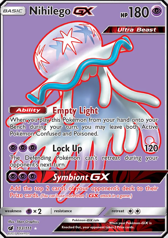 Nihilego GX (#103) — CIN 103