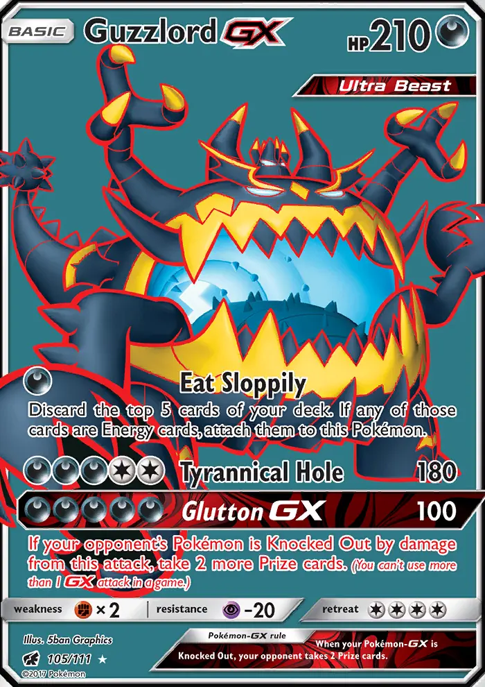 Guzzlord GX (#105) — CIN 105
