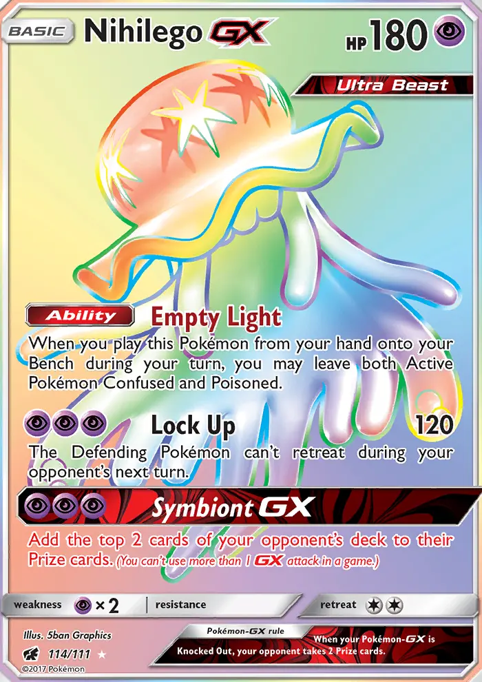 Nihilego GX (#114) — CIN 114