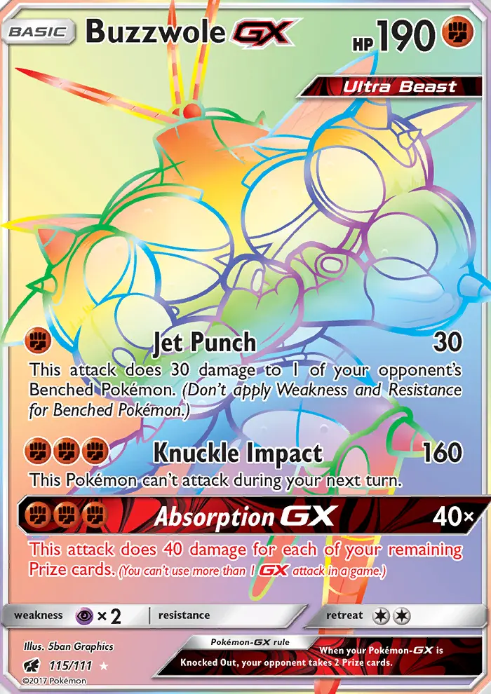 Buzzwole GX (#115) — CIN 115