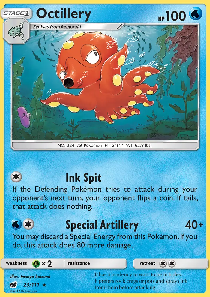 Octillery (#23) — CIN 023
